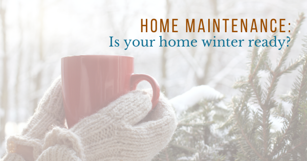 Home Maintenance - Winter